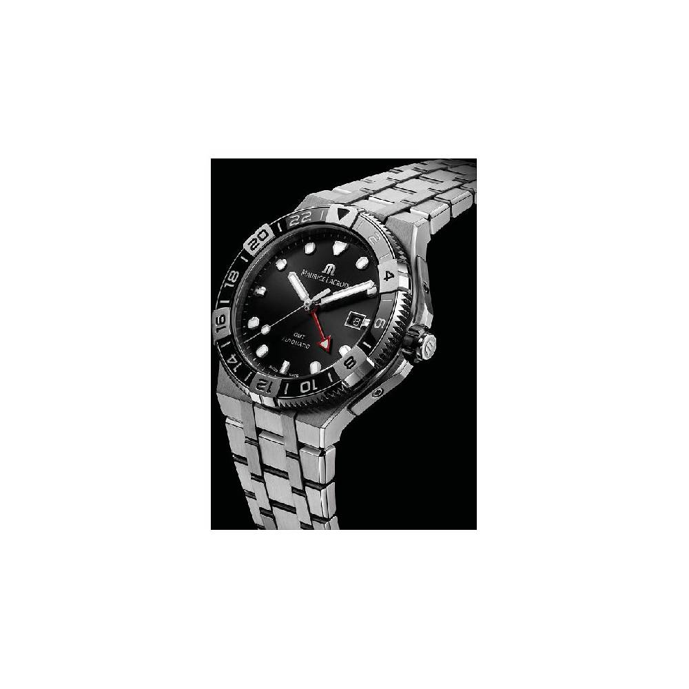 Maurice Lacroix Herrenuhr Aikon Venture GMT AI6158-SS002-330-1