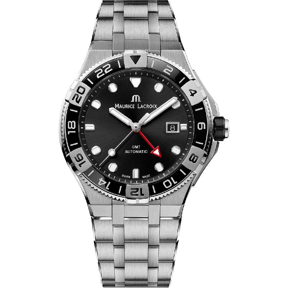Maurice Lacroix Herrenuhr Aikon Venture GMT AI6158-SS002-330-1