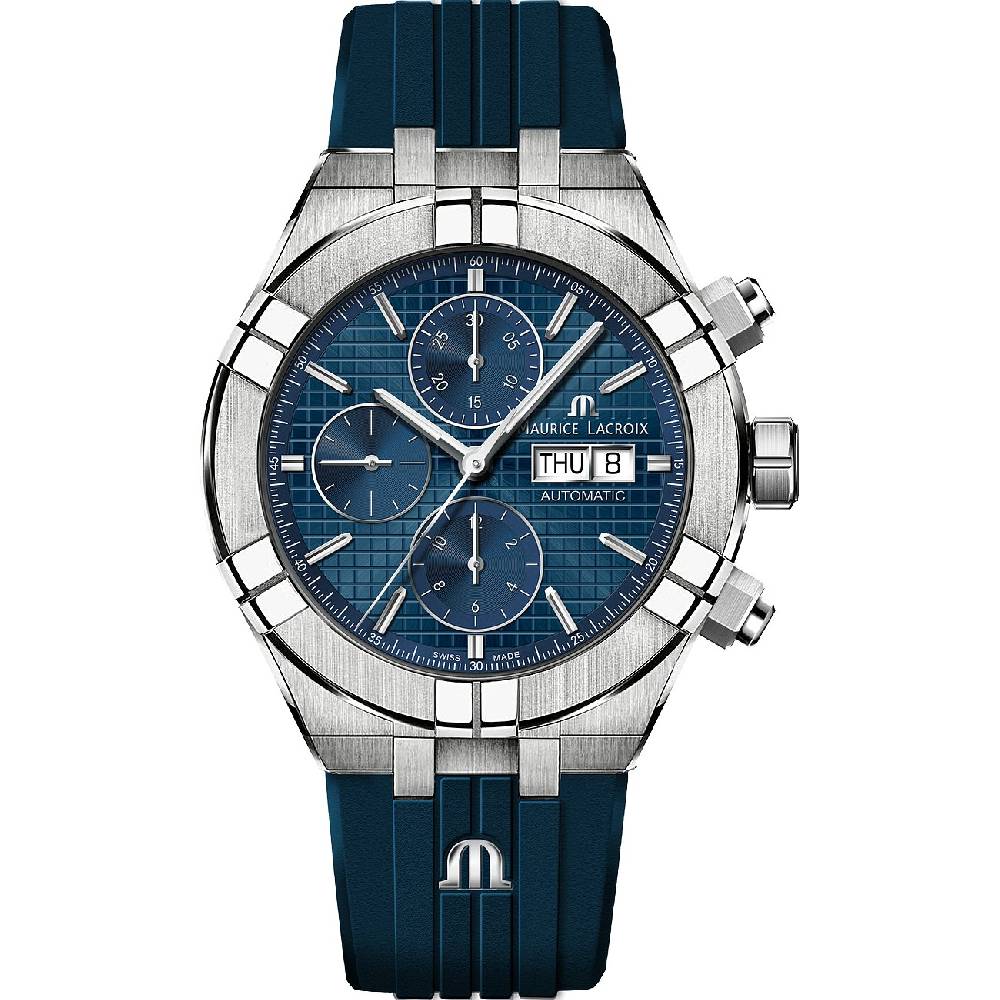 Maurice Lacroix Herrenuhr Chronograph AI6038-SS000-430-4