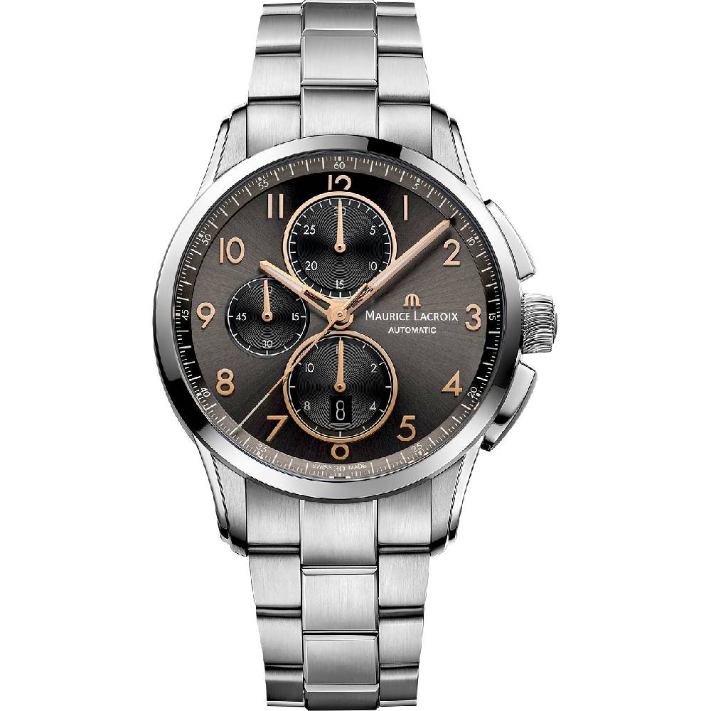 Maurice Lacroix Herrenuhr Pontos Automatic Chronograph PT6388-SS002-321-1