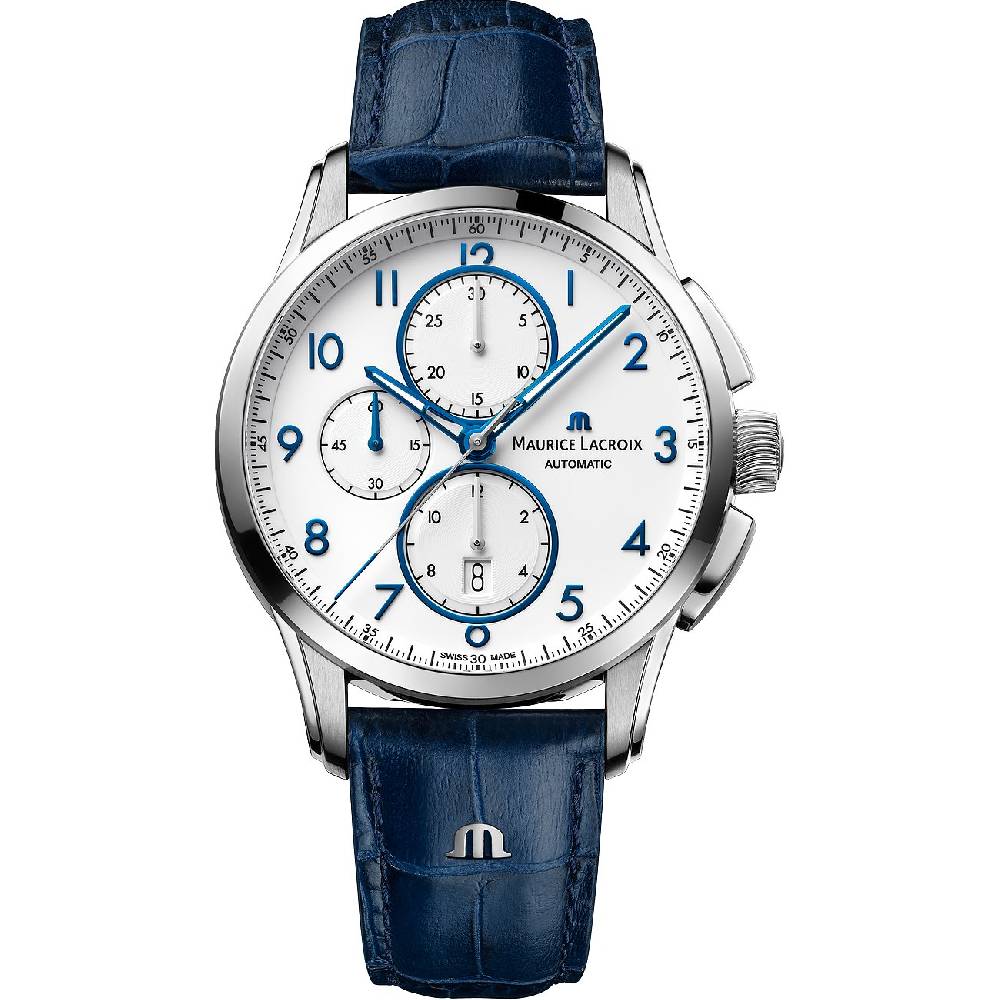 Maurice Lacroix Herrenuhr Pontos Chronograph PT6388-SS001-120-4