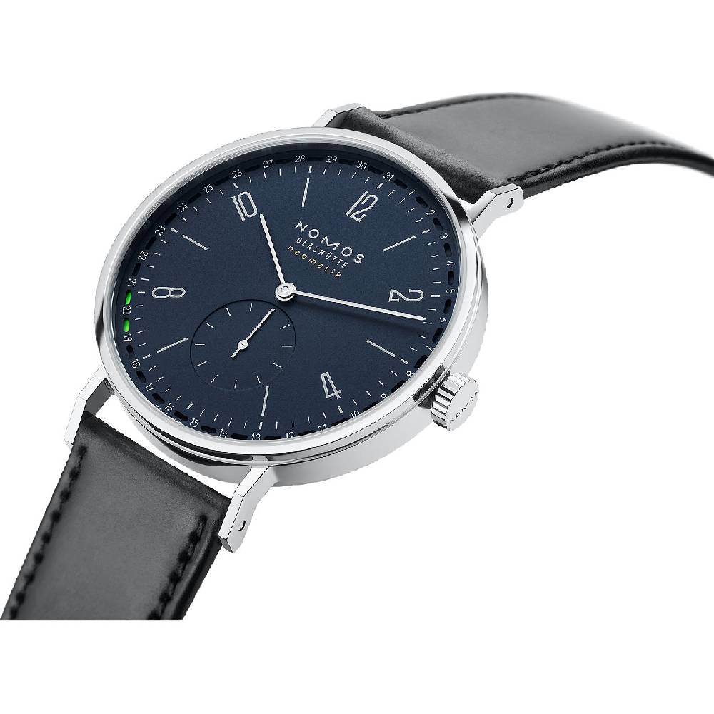 Nomos Glashütte Herrenuhr Tangente Neomatik 41 Update Nachtblau 182