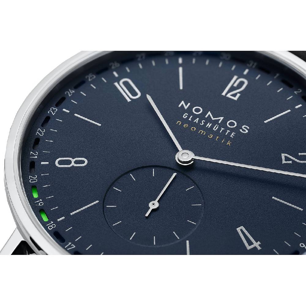 Nomos Glashütte Herrenuhr Tangente Neomatik 41 Update Nachtblau 182