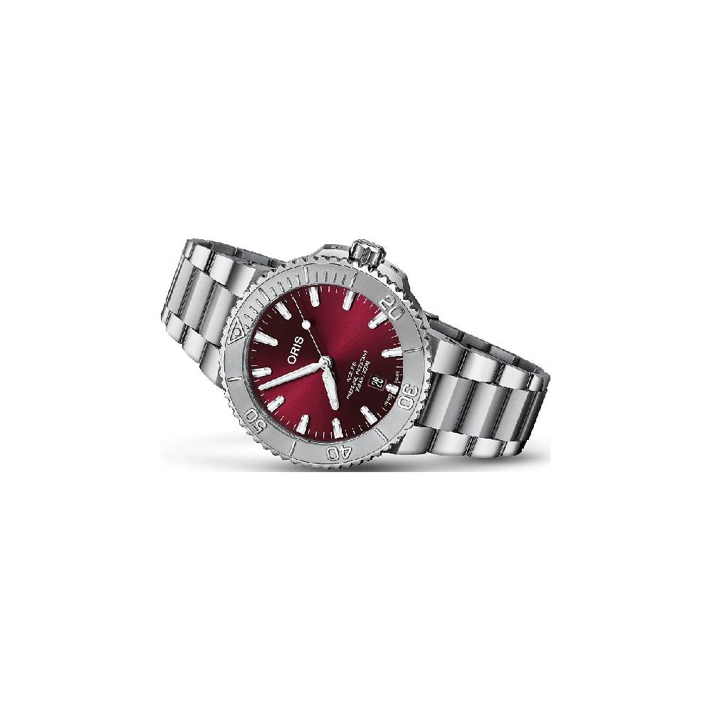 Oris Damenuhr Aquis 01 733 7766 4158-07 8 22 05PEB