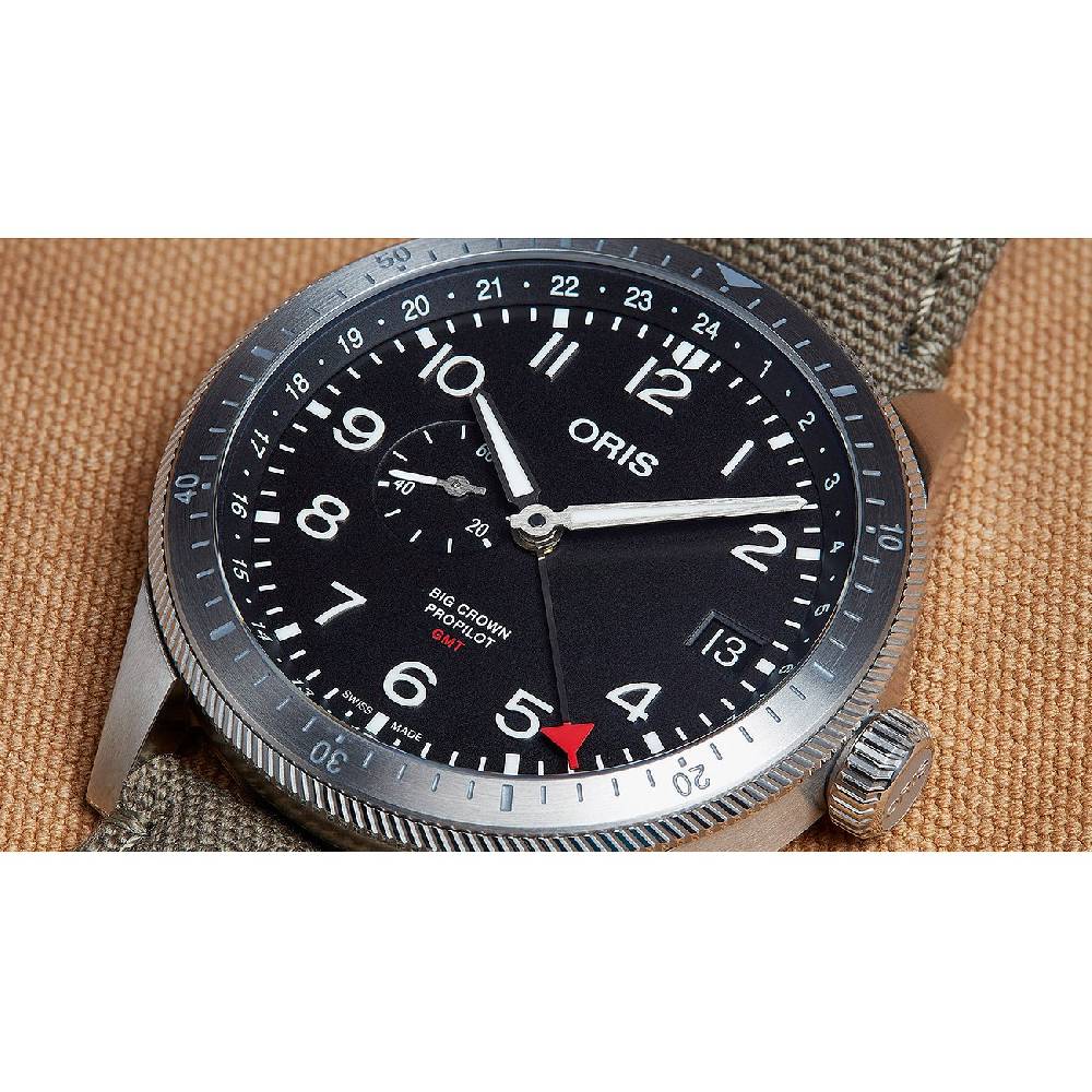 Oris Herrenuhr Big Crown ProPilot Timer GMT 01 748 7756 4064-07 3 22 02LC