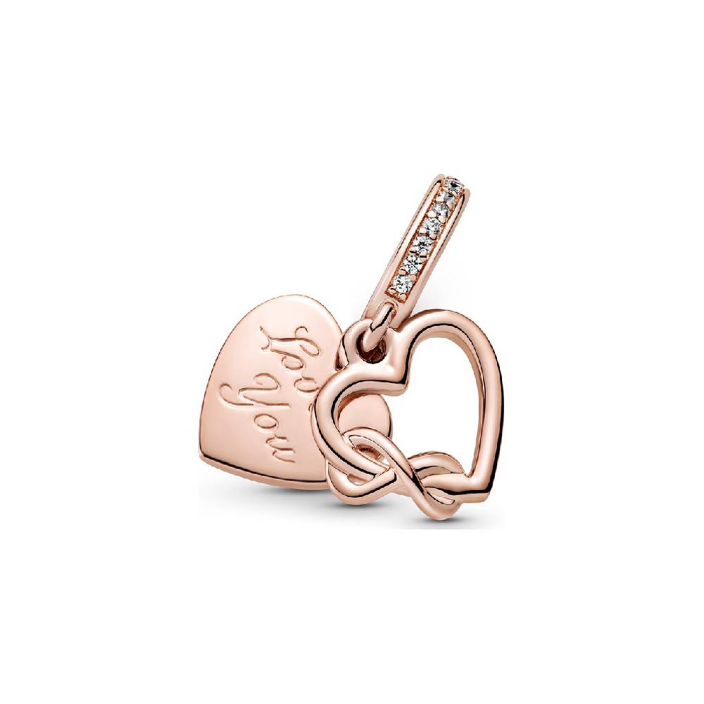 Pandora Charm Moments Love You Unendlichkeits-Herz 789369C01