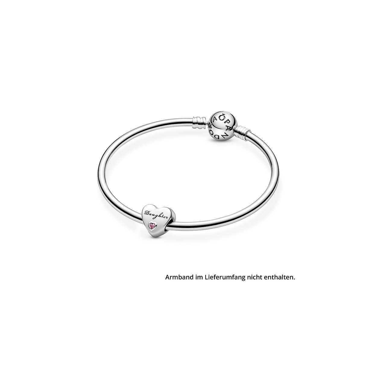 Pandora Charm Moments Tochter Herz 791726PCZ