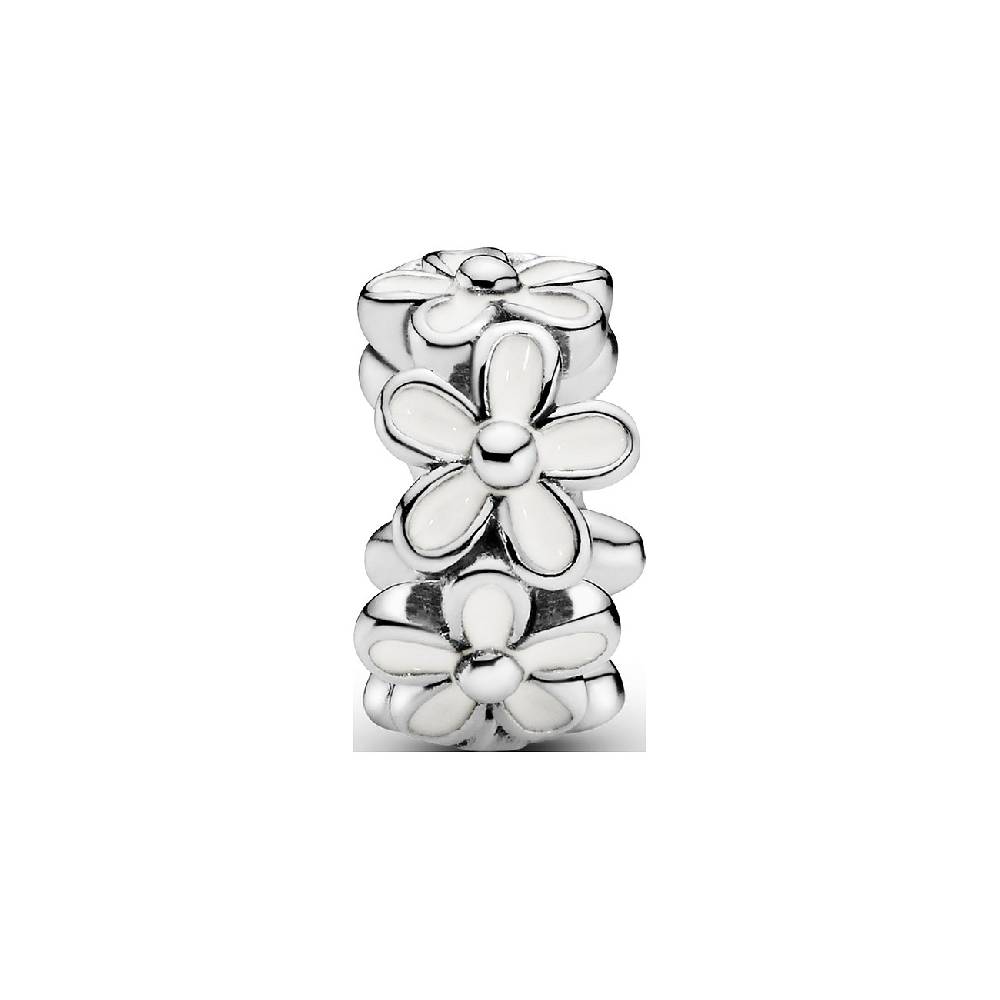 Pandora Charm Moments Weiße Gänseblümchen Zwischenelement 791495EN12