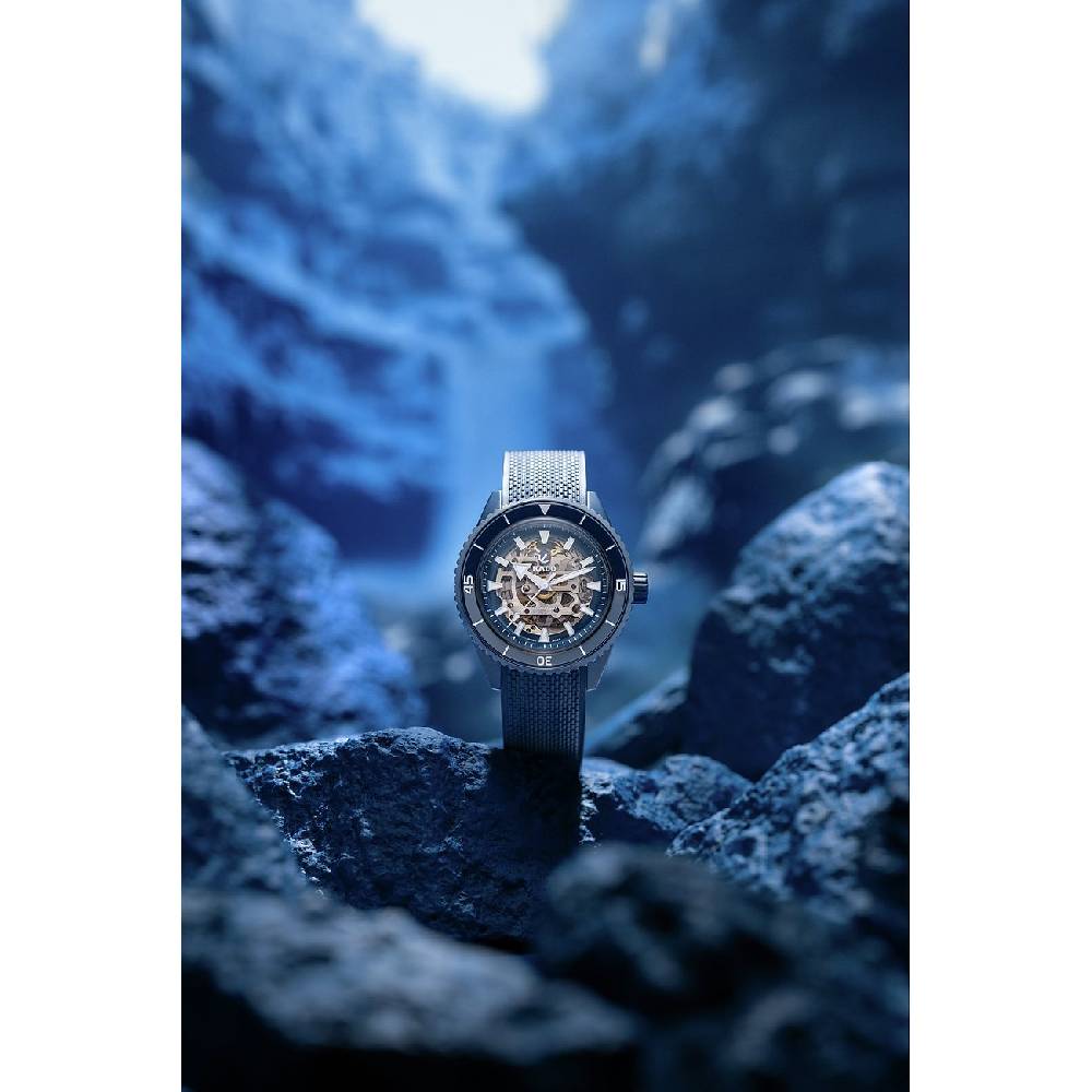 Rado Herrenuhr Captain Cook High-Tech Ceramic Skeleton R32153209