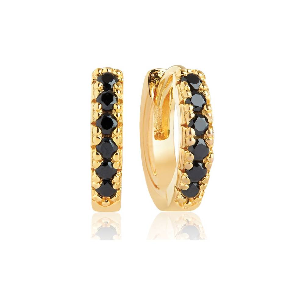 Sif Jakobs Jewellery Creolen SJ-E1066-BK-YG