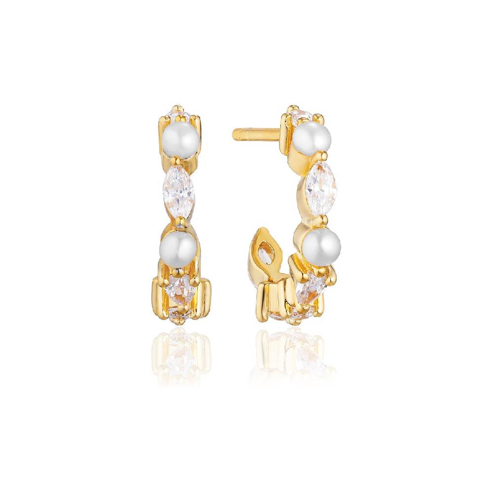 Sif Jakobs Jewellery Creolen SJ-E12234-PCZ-YG