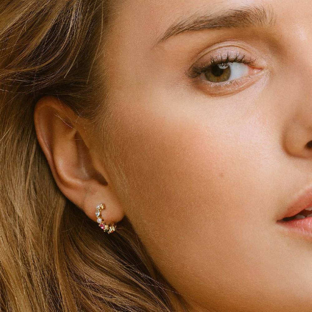 Sif Jakobs Jewellery Creolen SJ-E12234-PXCZ-YG