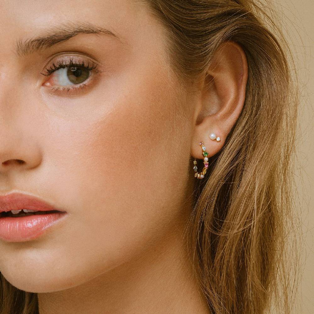 Sif Jakobs Jewellery Creolen SJ-E12235-PXCZ-YG