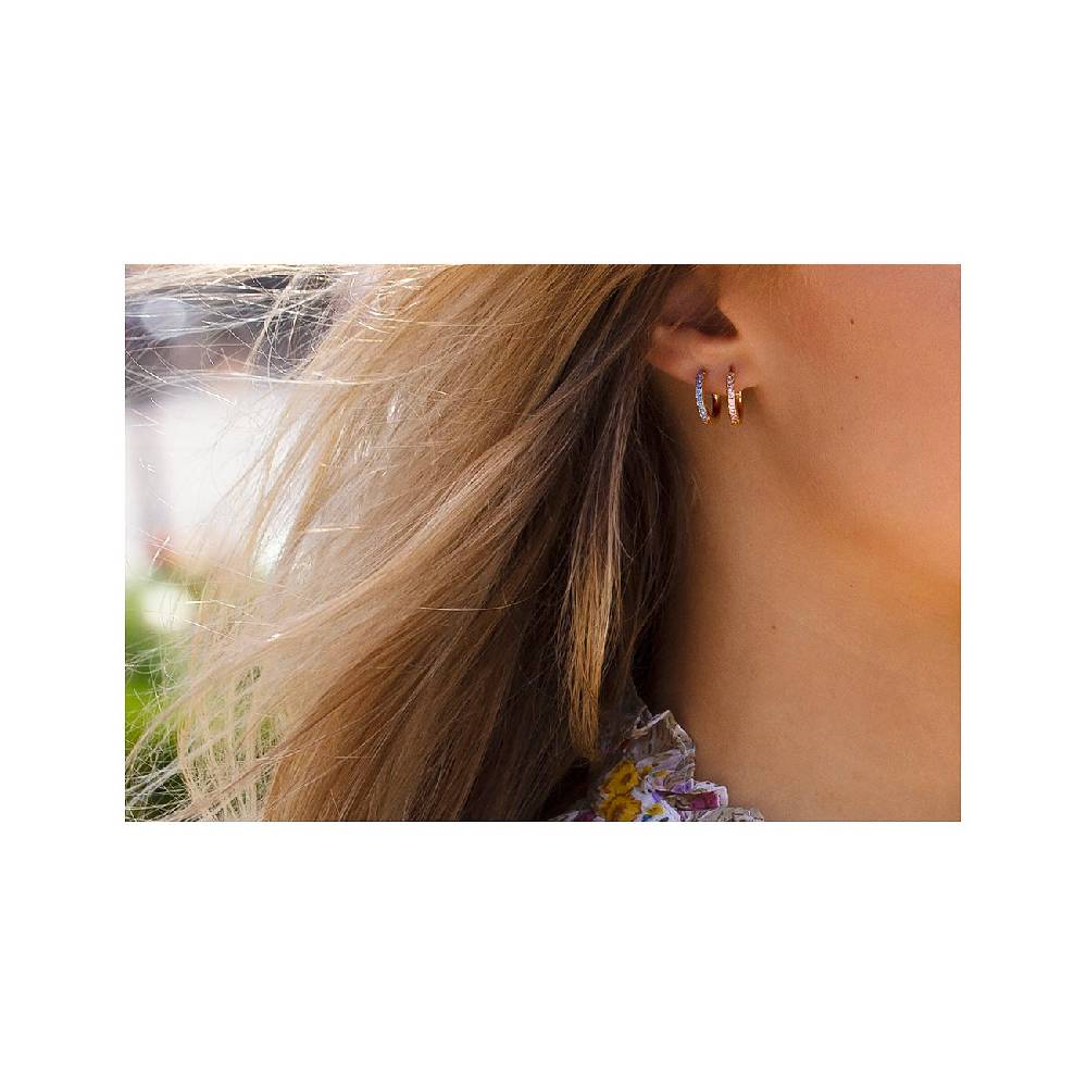 Sif Jakobs Jewellery Creolen SJ-E2859-BLN-YG