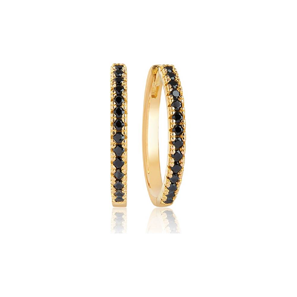 Sif Jakobs Jewellery Creolen SJ-E2869-BK-YG