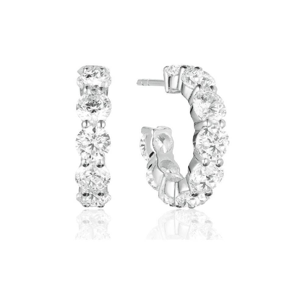 Sif Jakobs Jewellery Creolen SJ-E42115-CZ-SS