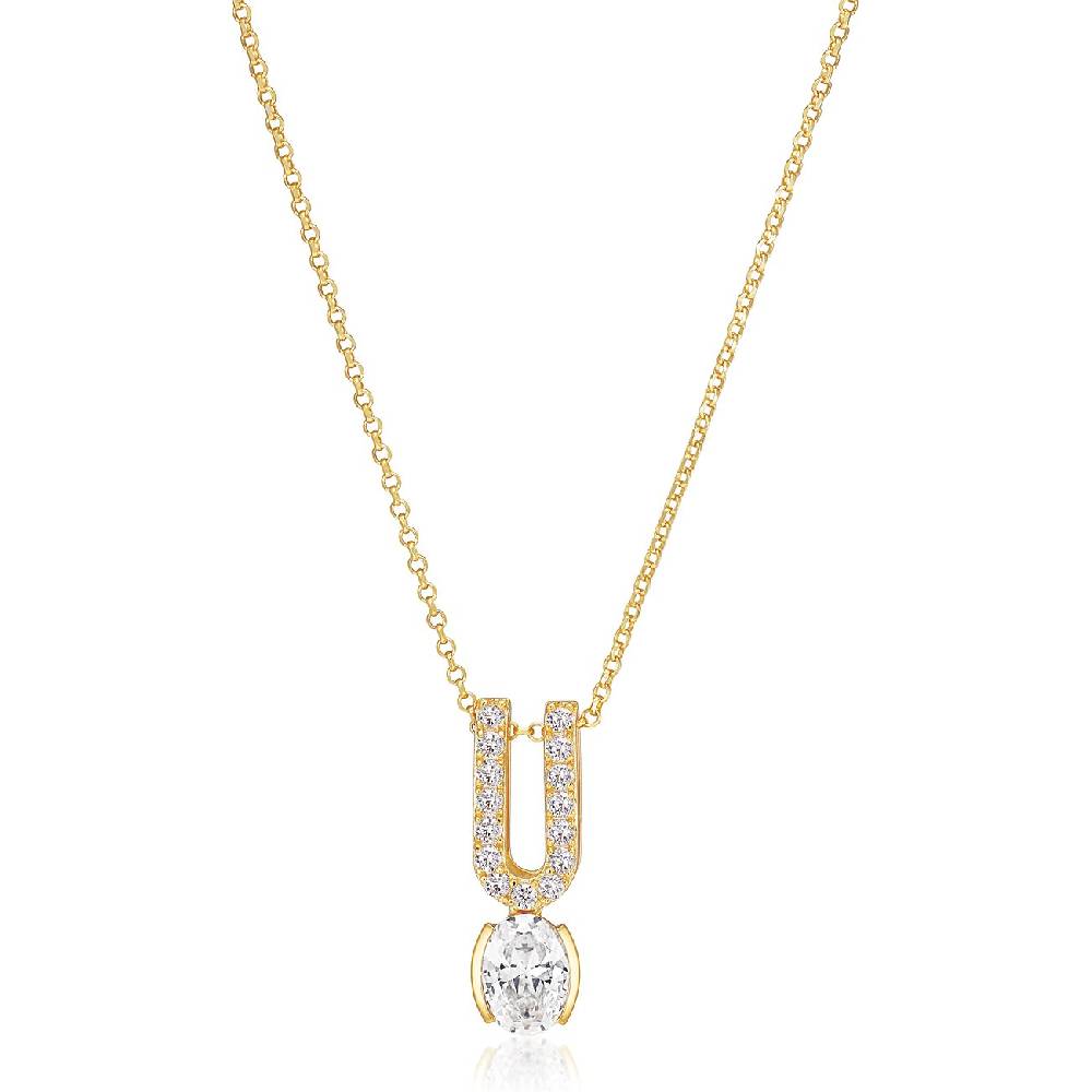 Sif Jakobs Jewellery Kette SJ-N2354-CZ-YG