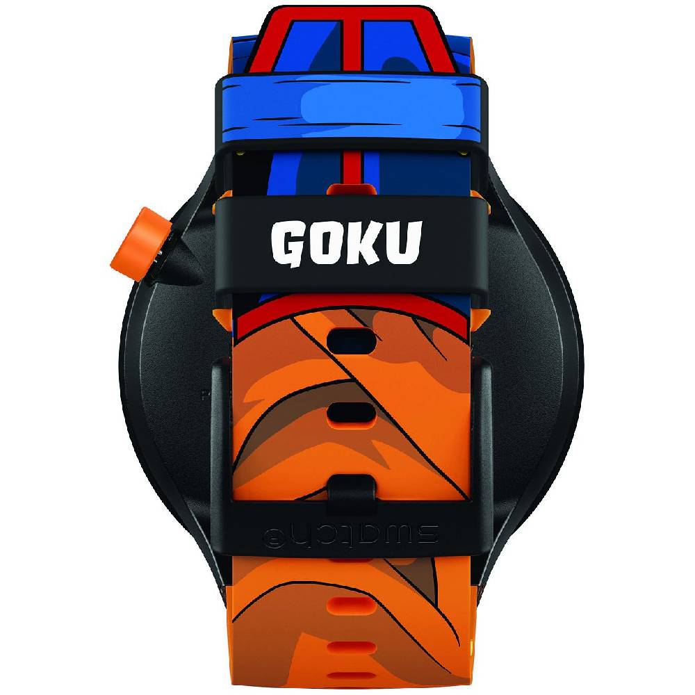 Swatch Unisexuhr Swatch X Dragonball Z Goku SB01Z101