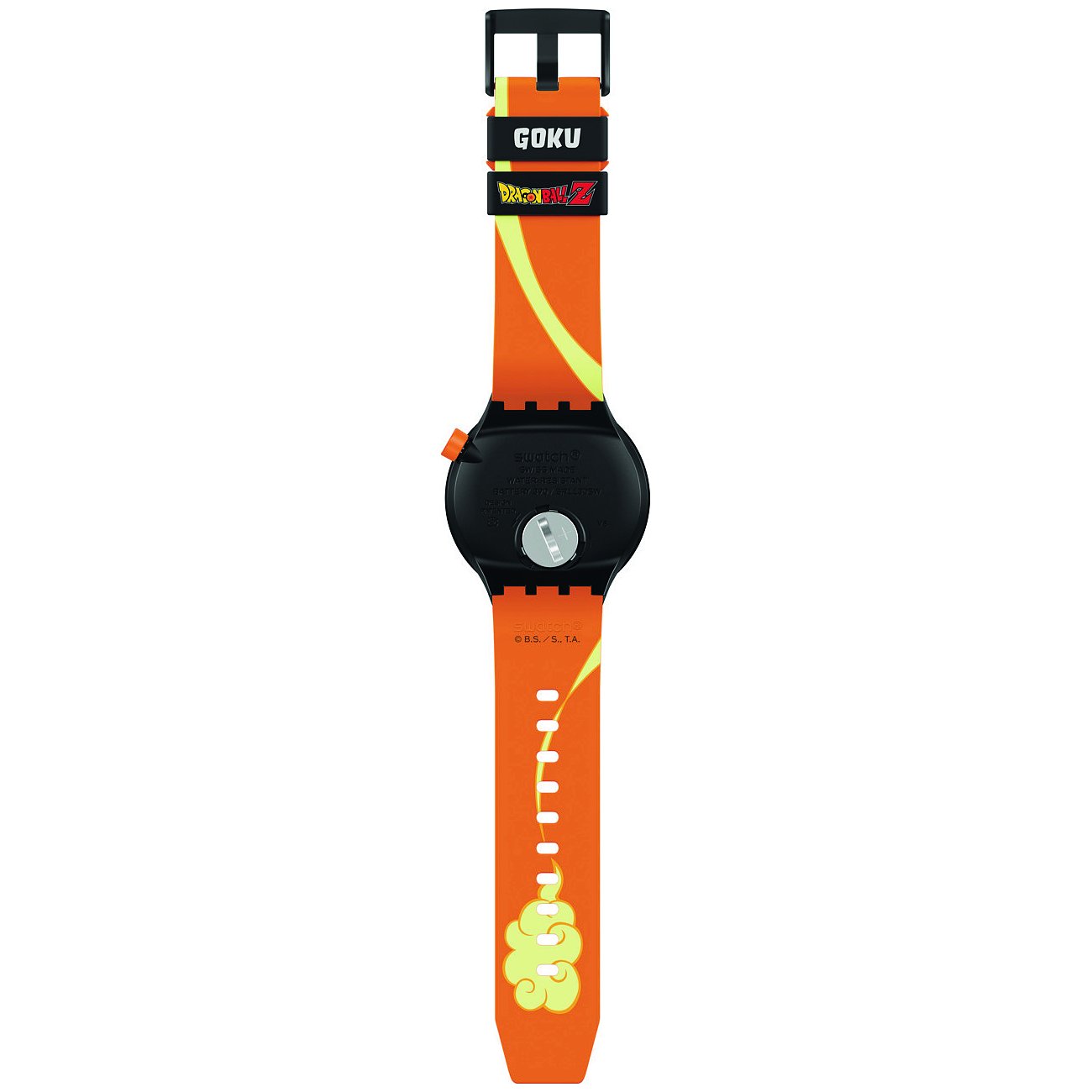 Swatch Unisexuhr Swatch X Dragonball Z Goku SB01Z101