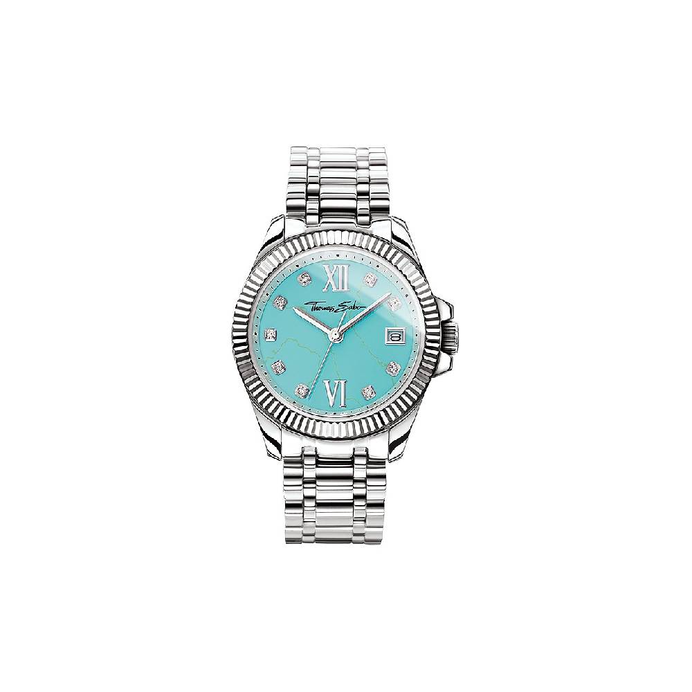 Thomas Sabo Damenuhr Sterling Silver WA0317-201-215-33 mm