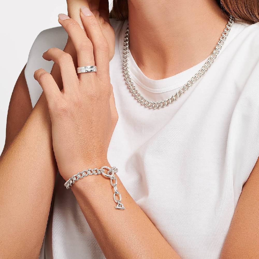 Thomas Sabo Kette Sterling Silver KE2112-051-14-L45