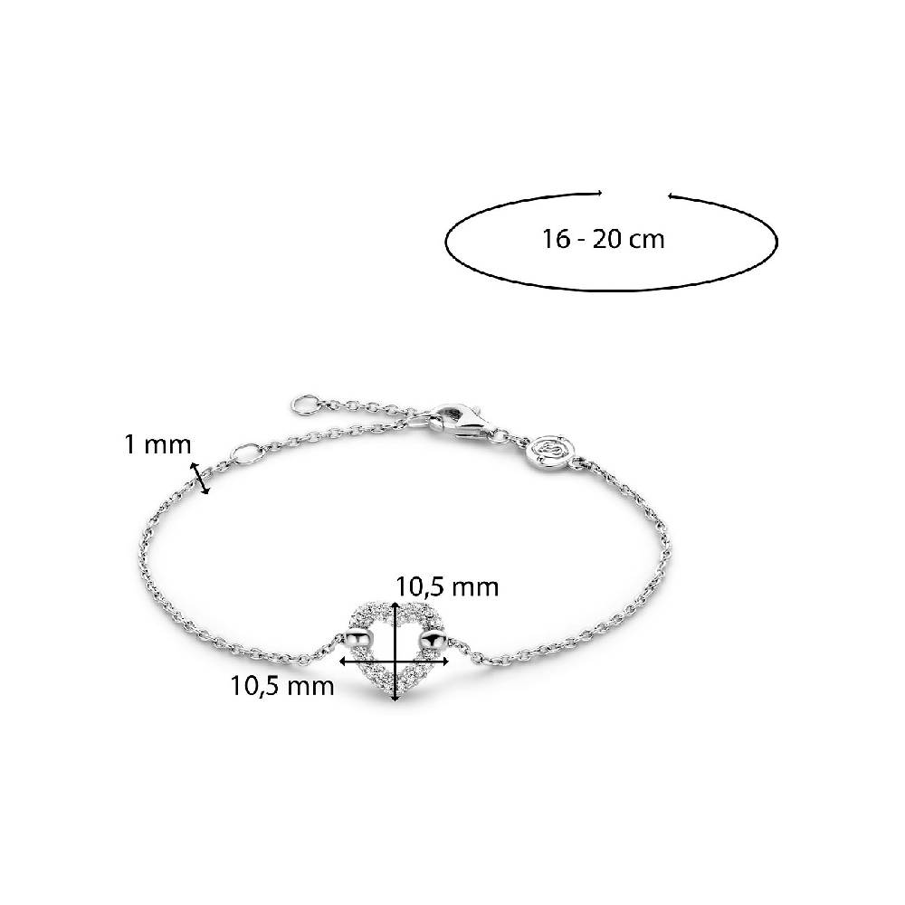 Ti Sento - Milano Armband 23017ZI