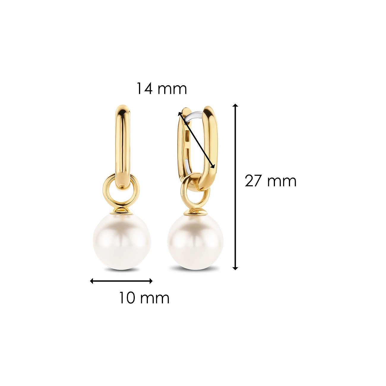 Ti Sento - Milano Ohrhänger 7848PW