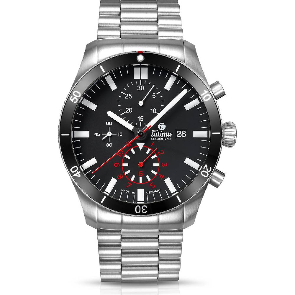 Tutima Glashütte Chronograph 6401-02