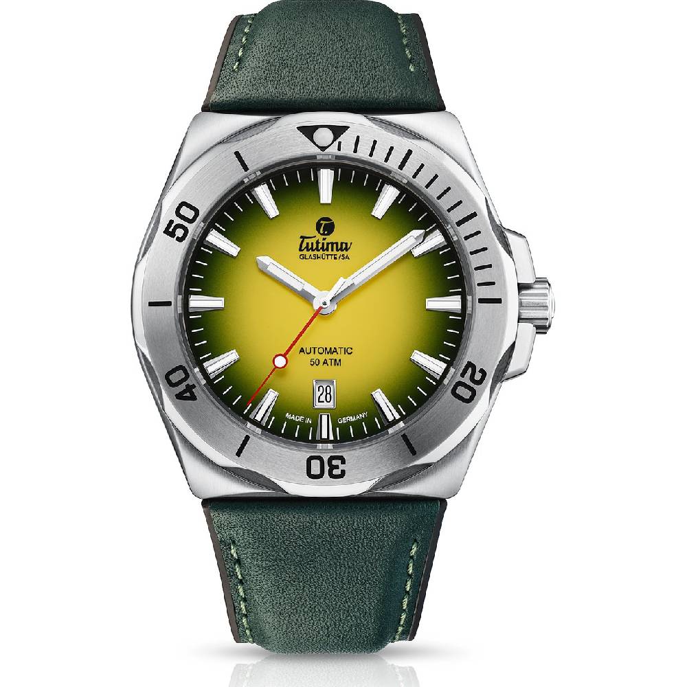 Tutima Glashütte Taucheruhr M2 Seven Seas S 6155-09