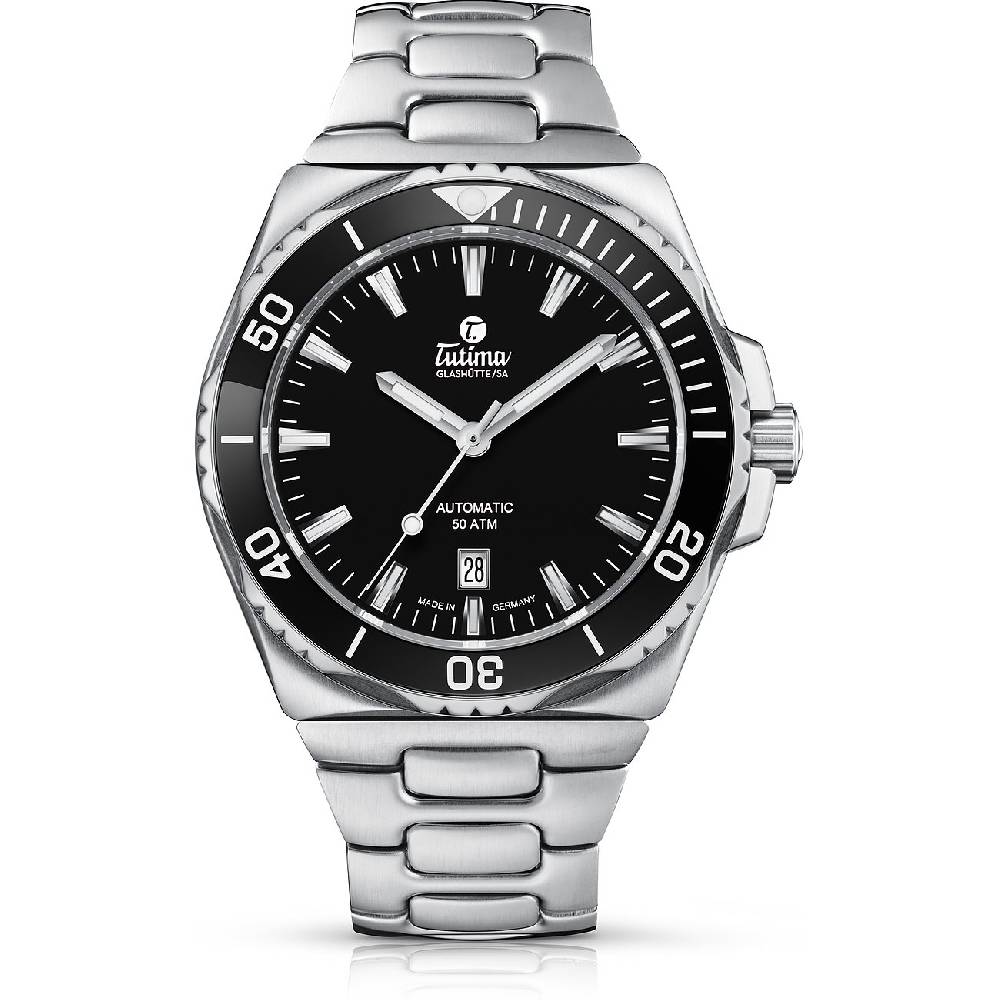 Tutima Glashütte Taucheruhr Seven Seas S 6155-02