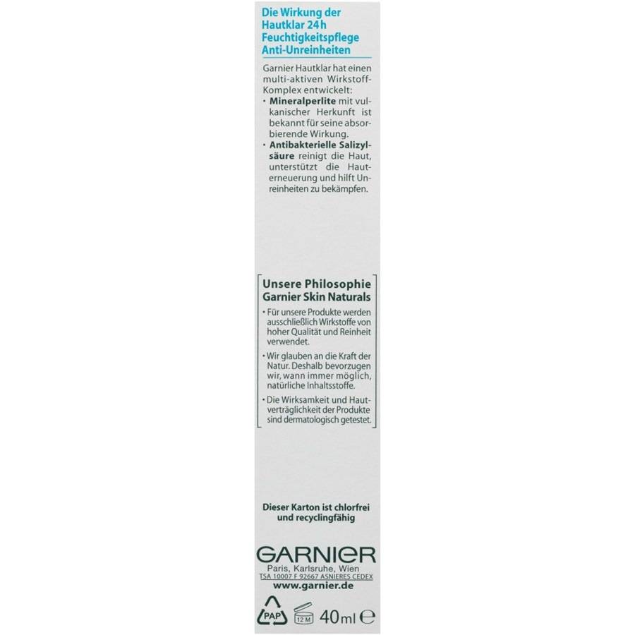 GARNIER Feuchtigkeitspflege