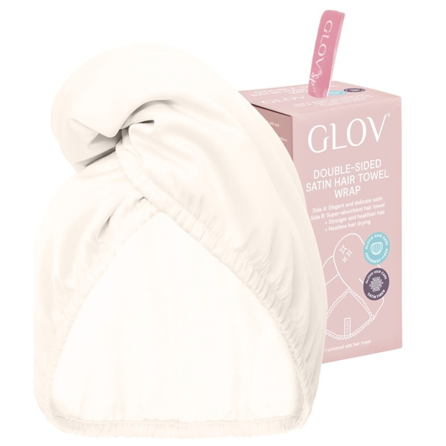 GLOV Doppelseitiger Satin-Mikrofaser Haarturban