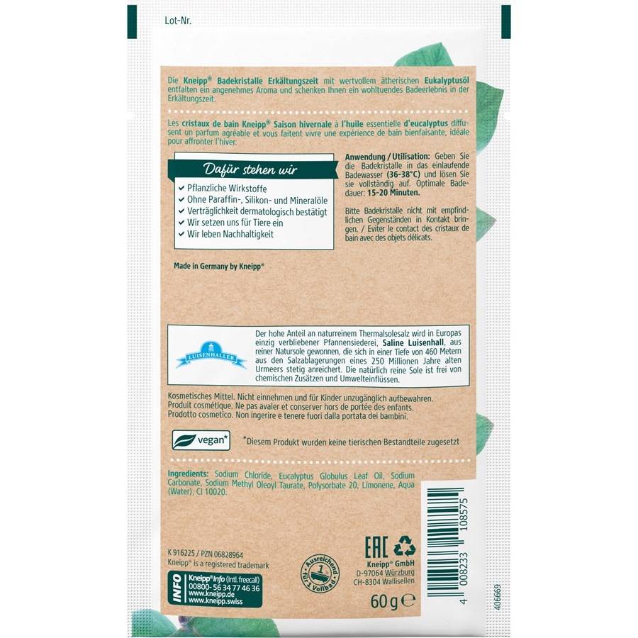 Kneipp Badekristalle
