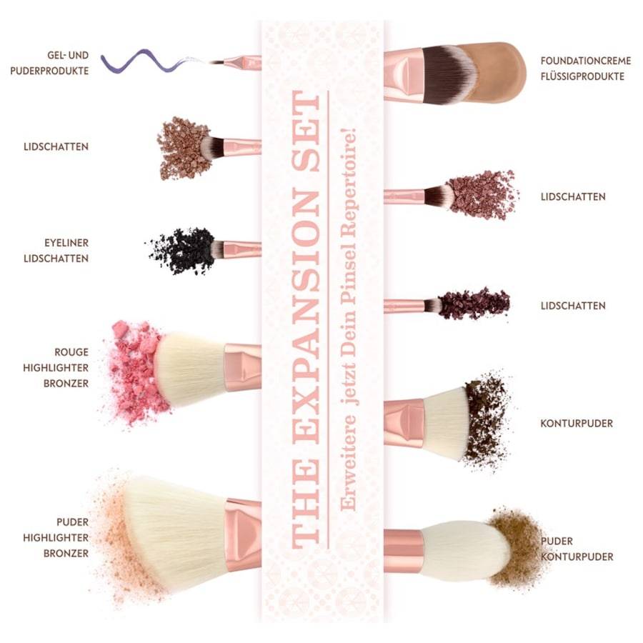 Luvia-Cosmetics Pinselset