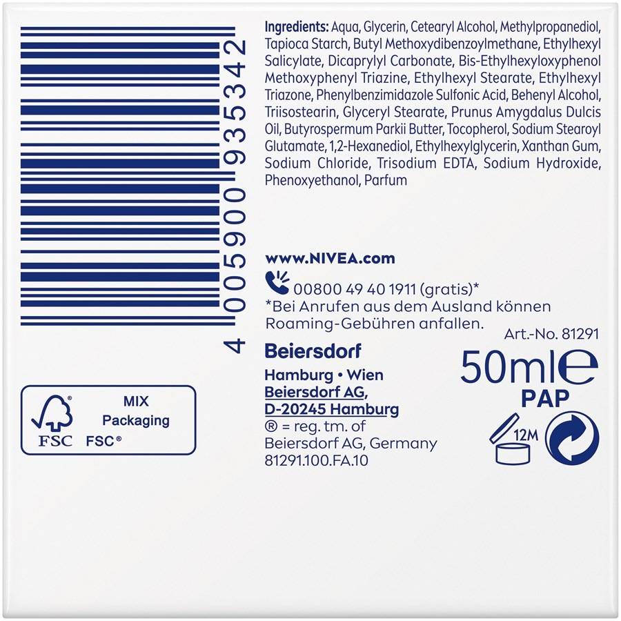 NIVEA Tagespflege