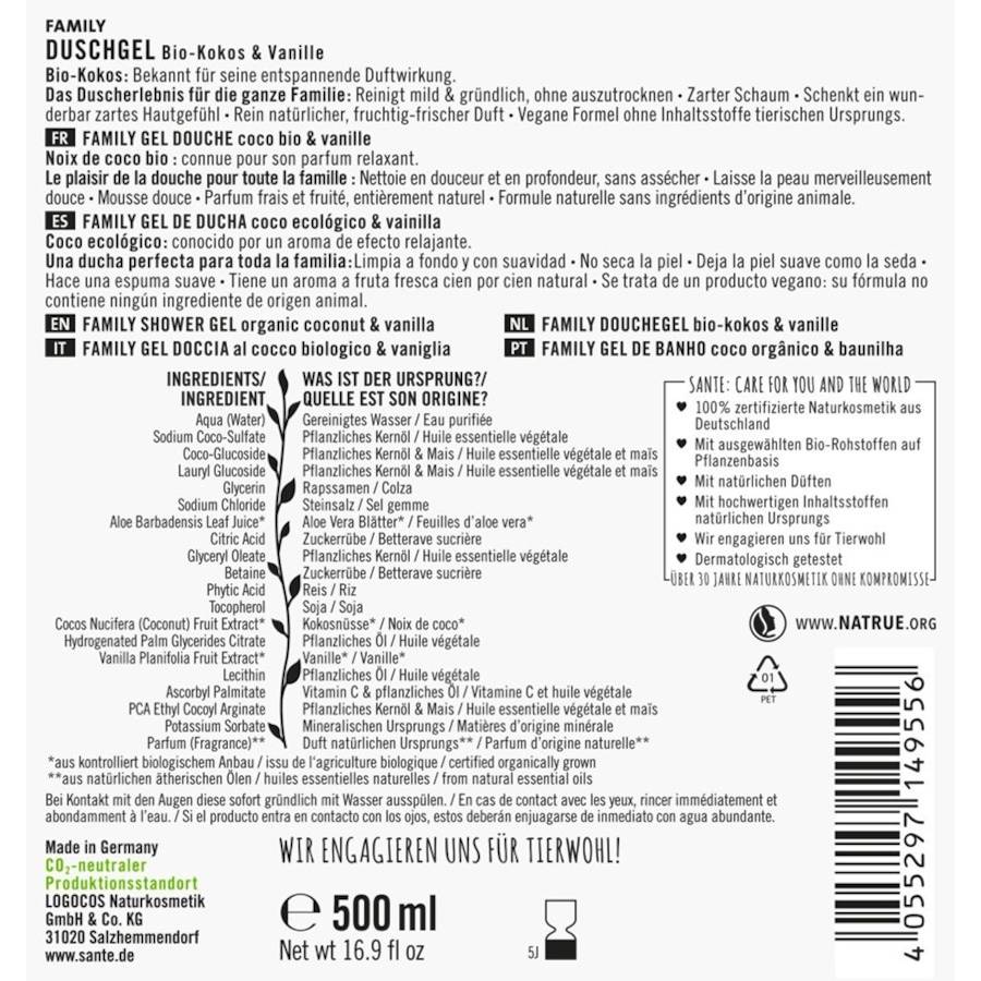 Sante-Naturkosmetik Duschpflege