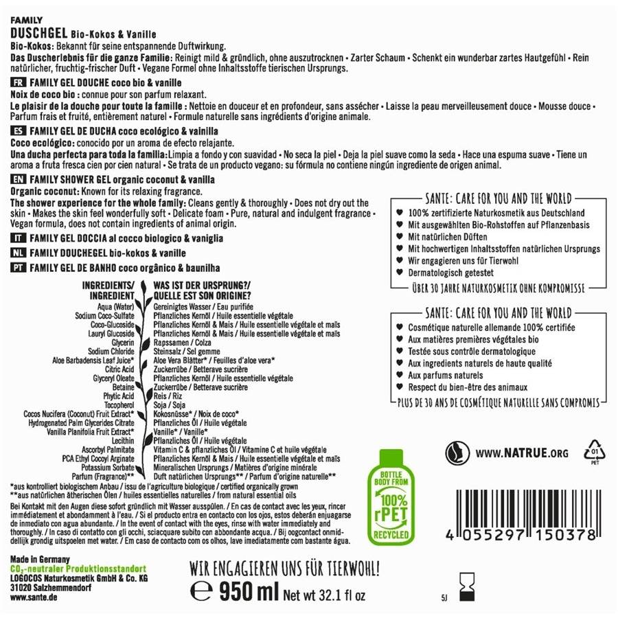 Sante-Naturkosmetik Duschpflege