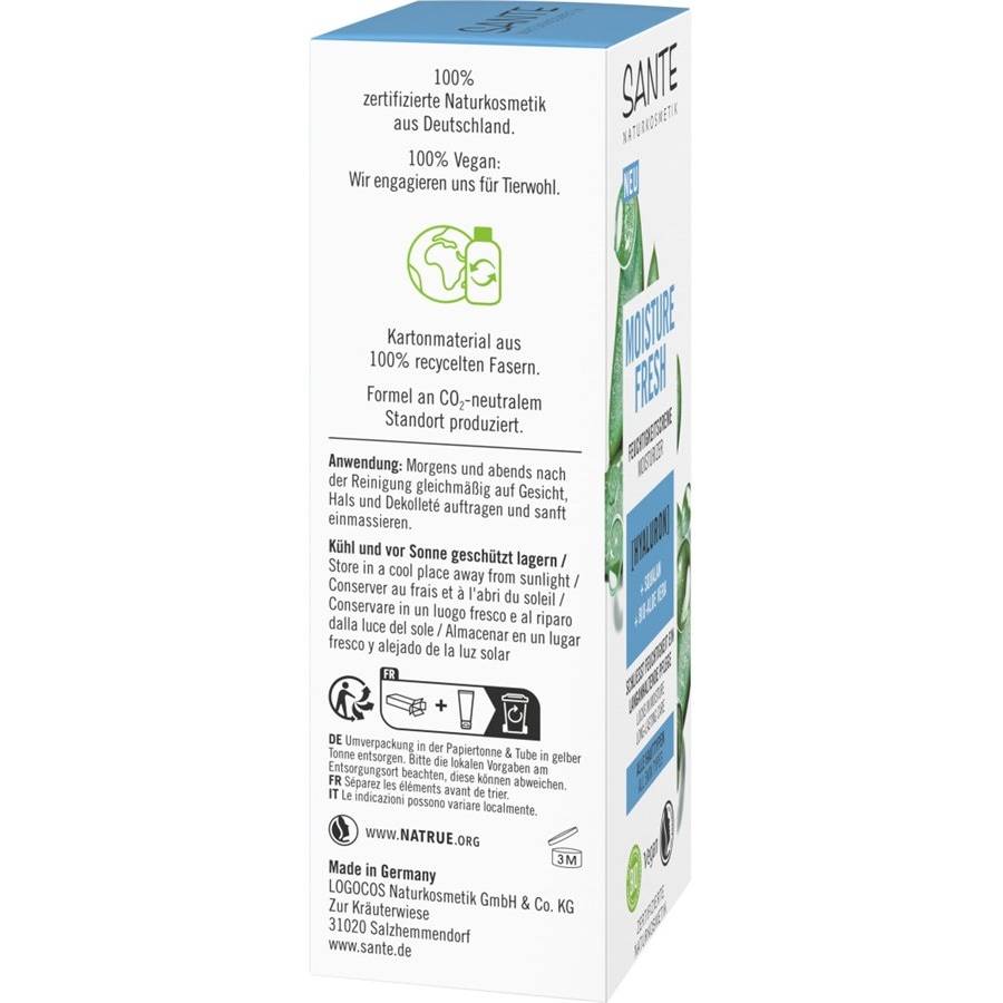 Sante-Naturkosmetik Feuchtigkeitspflege