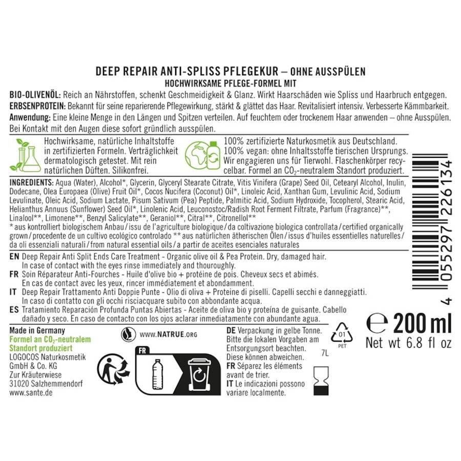 Sante-Naturkosmetik Haarpflege