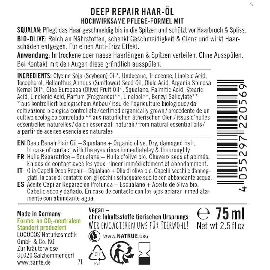 Sante-Naturkosmetik Haarpflege