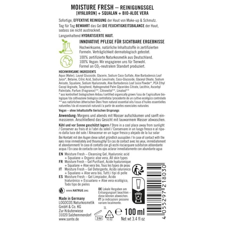 Sante-Naturkosmetik Reinigung