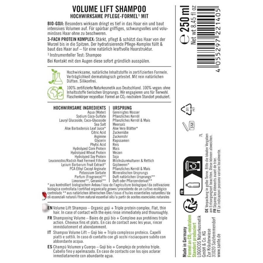 Sante-Naturkosmetik Shampoo