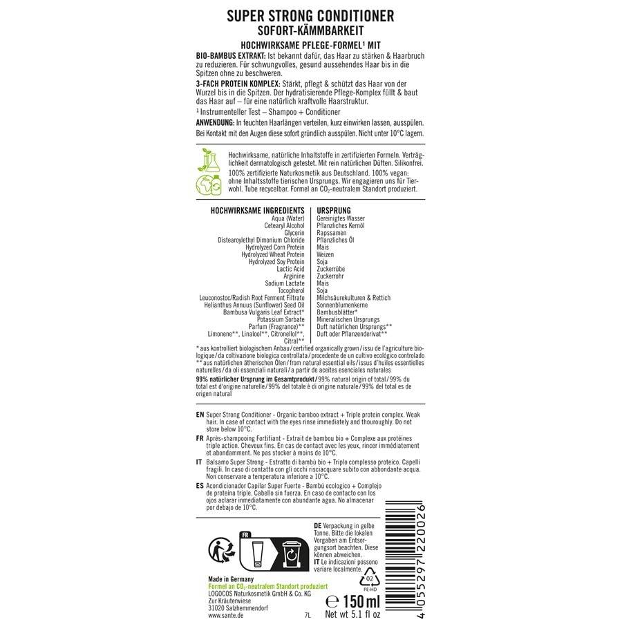 Sante-Naturkosmetik Spülung