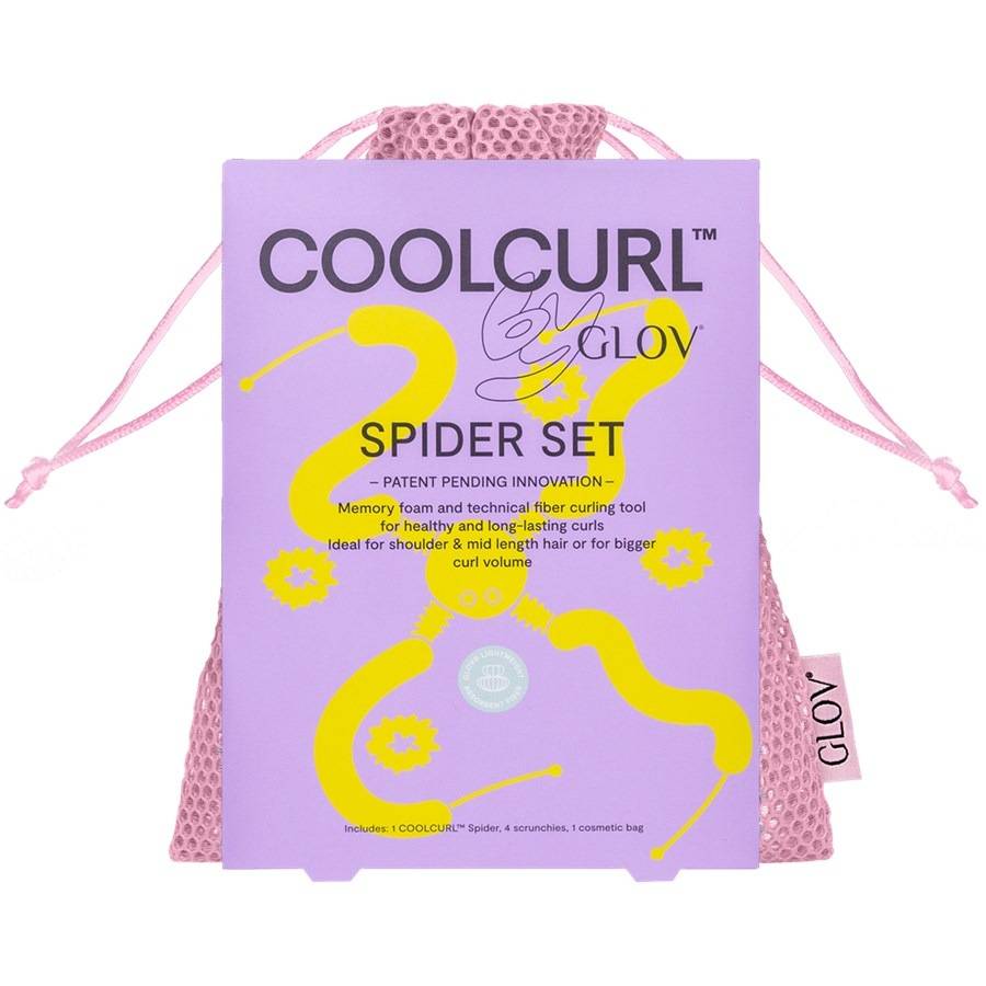 GLOV Spider Coolcurl™ Multi-Stab Hitzefreies Lockenwickler-Set