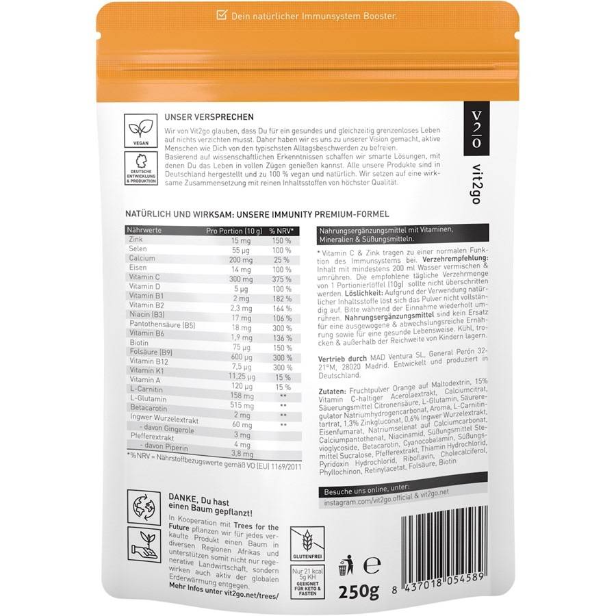 Vit2go Immunsystem