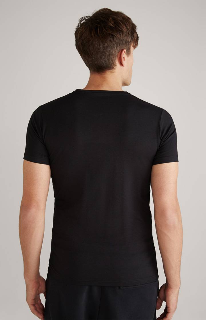 Joop 2er-Pack Modal-Baumwoll-Stretch T-Shirts In Schwarz
