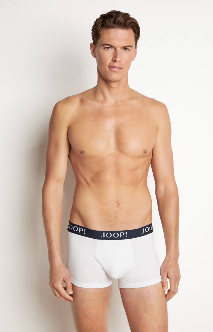 Joop 3er-Pack Fine Cotton Stretch Boxer In Dunkelblau/Weiß