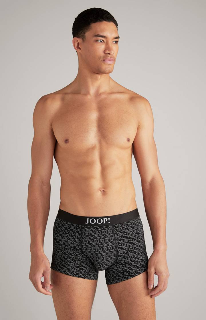 Joop 3er-Pack Fine Cotton Stretch Boxer In Schwarz/Dunkelblau/Grau