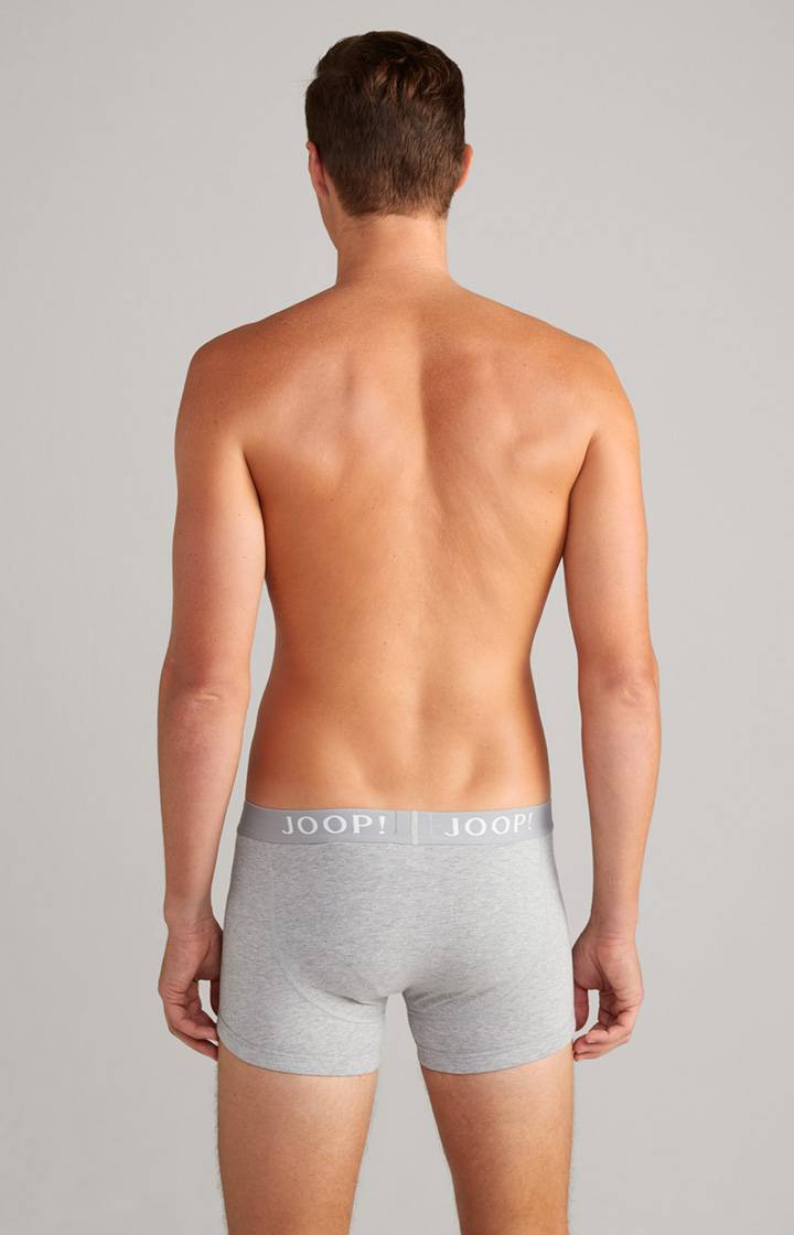 Joop 3er-Pack Fine Cotton-Stretch Boxer In Schwarz/Navy/Grau Meliert