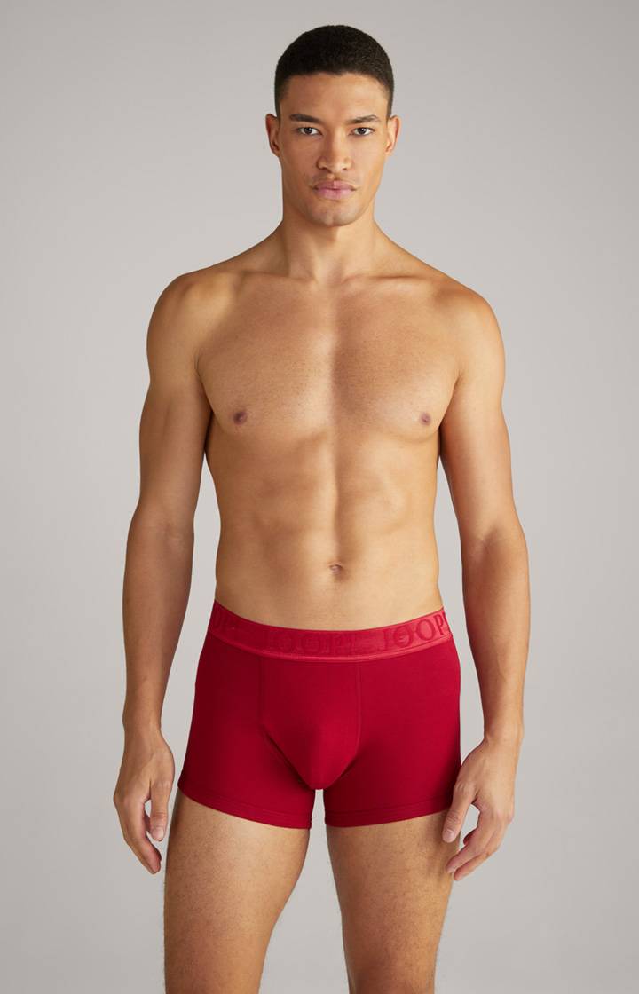 Joop 3er-Pack Fine Cotton Stretch Boxer In Schwarz/Rot/Weiß